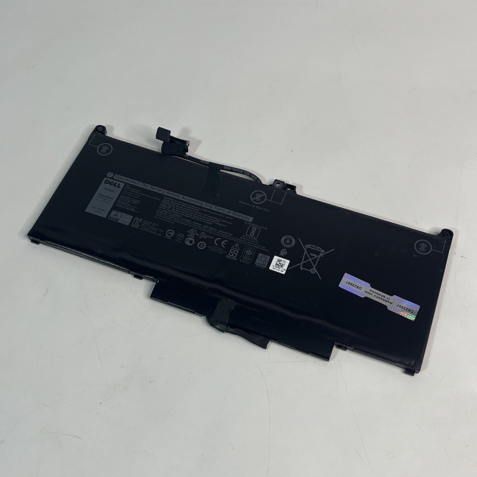 Genuine Black Dell Latitude 7400 Battery Excellent Condition MXV9V