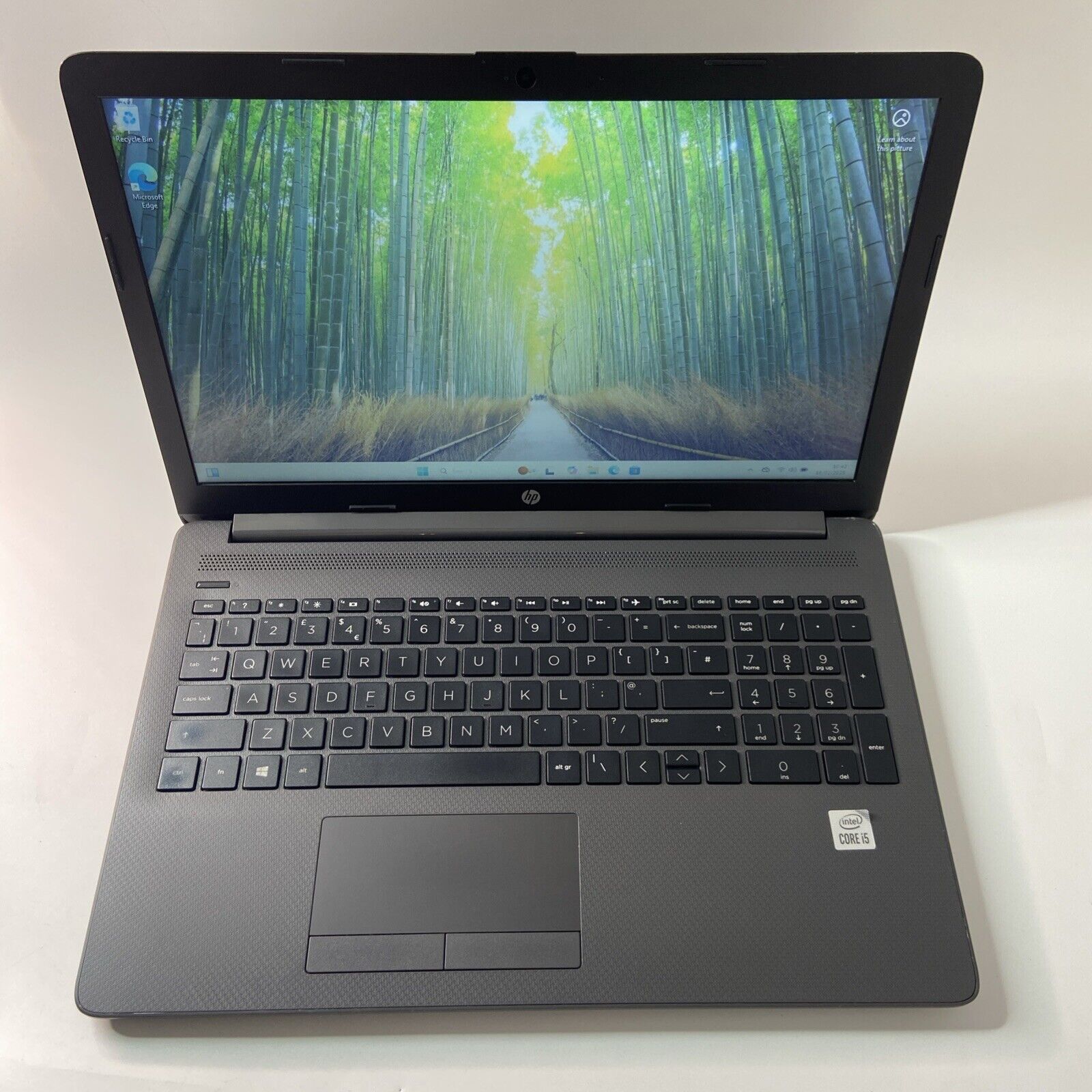 HP 250 G7 15.6" Notebook -intel Core i5-1035G1 8GB RAM 256GB SSD Windows 11 Pro