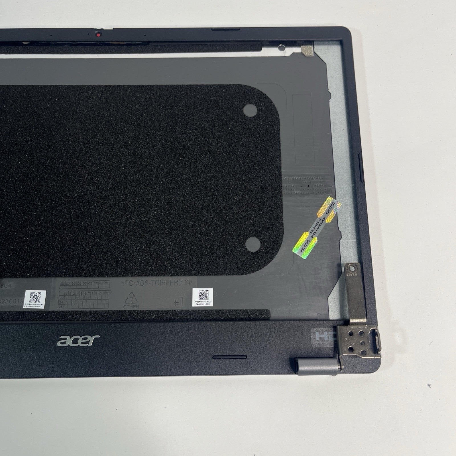 Acer Chromebook Plus 515 15.6" LCD Top Cover Housing Grey AP96M000101