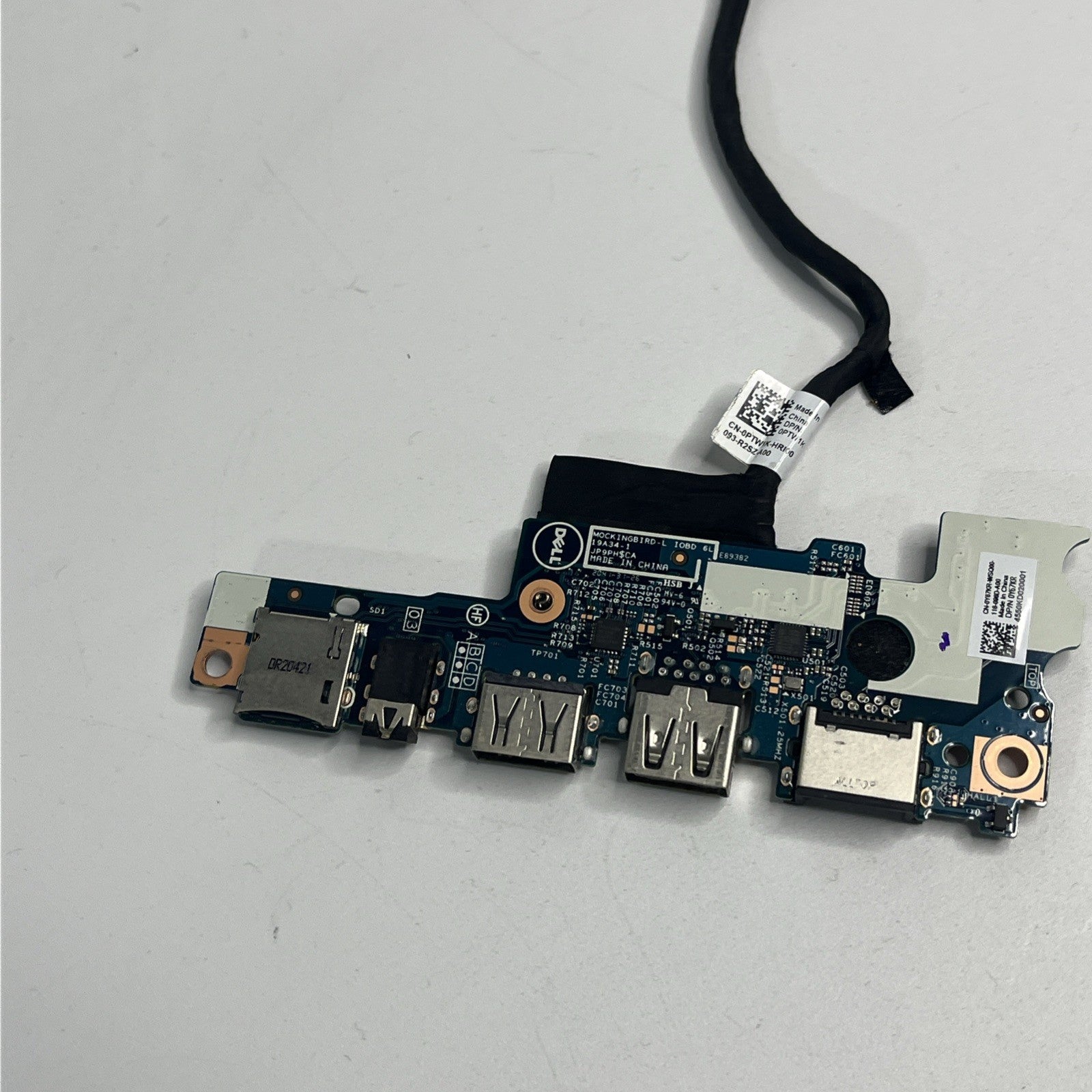 Genuine Dell Latitude 3510 USB Board Audio Card Reader Port & Cables 0Y67KR