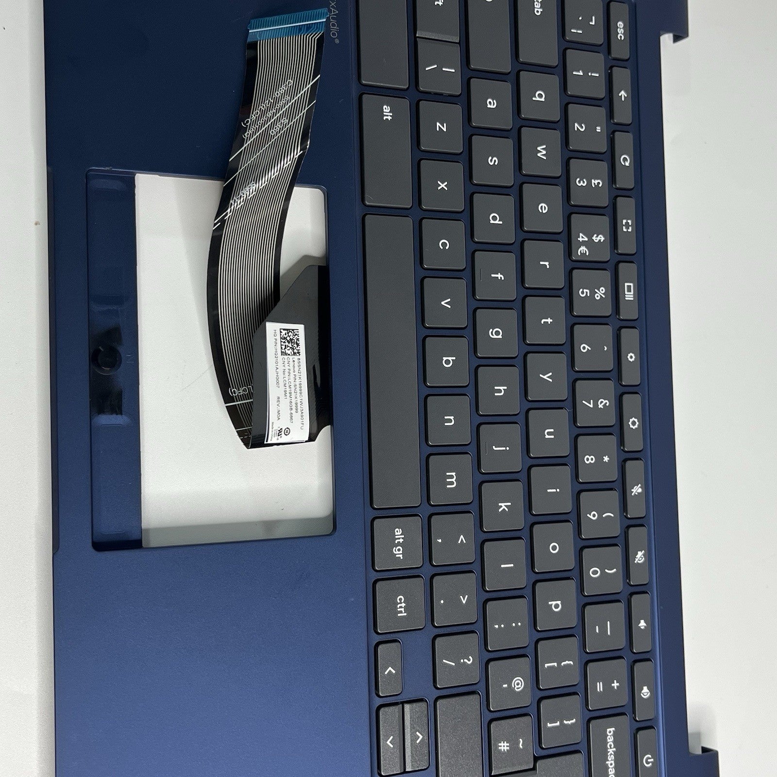 Lenovo Ideapad Slim 3 Chrome 14M868 UK Keyboard Palmrest Grade A