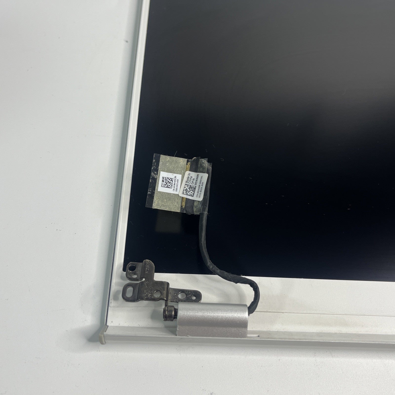 Dell Inspiron 7501 LCD Complete Screen Assembly Top Lid Cover Silver Cables