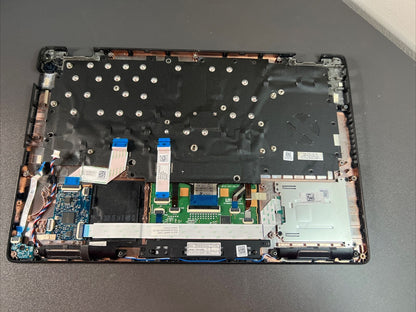 dell 5400 palmrest keyboard touchpad complete assembly