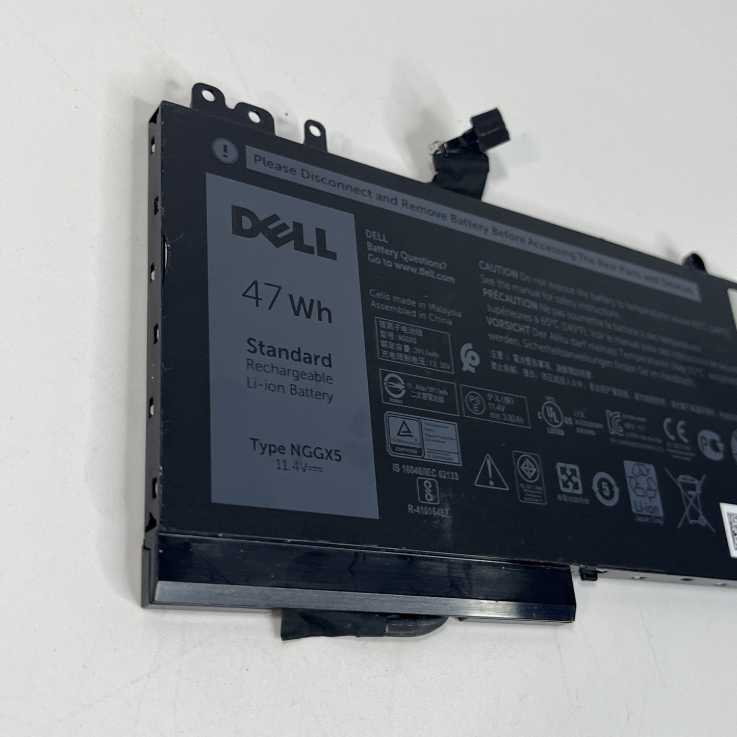 Genuine Dell Latitude E5570 Battery NGGX5 Battery Health: GOOD