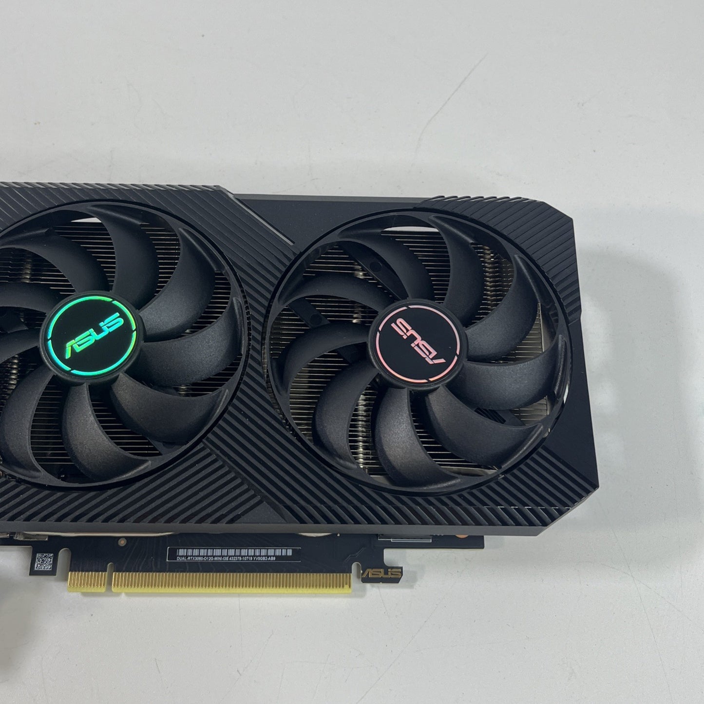 ASUS Dual GeForce RTX 3060 OC V2 12GB GDDR6 Graphics Card. Dead