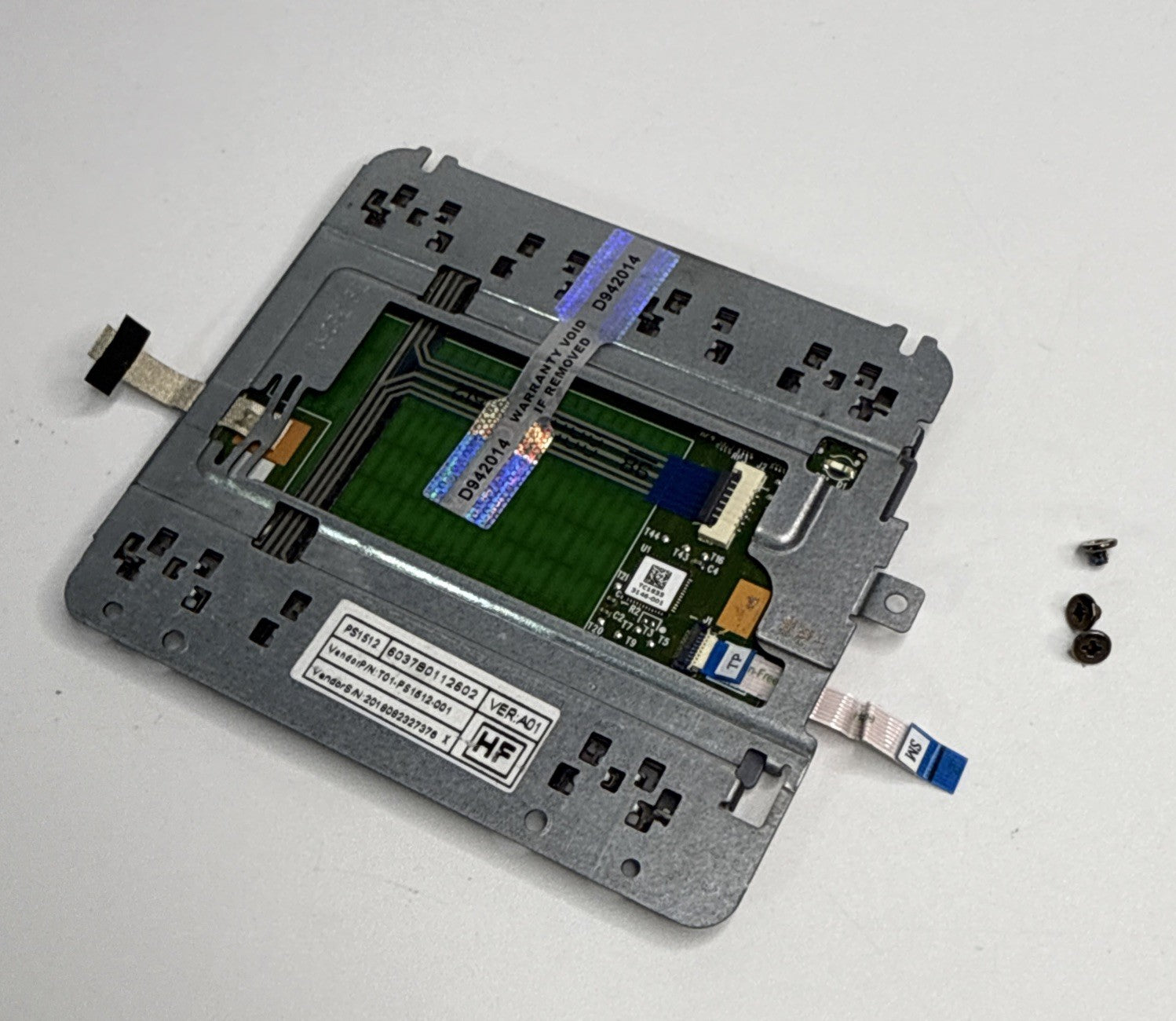 Genuine HP EliteBook 820 G3 Trackpad Touchpad Buttons Flex Cable + Screws