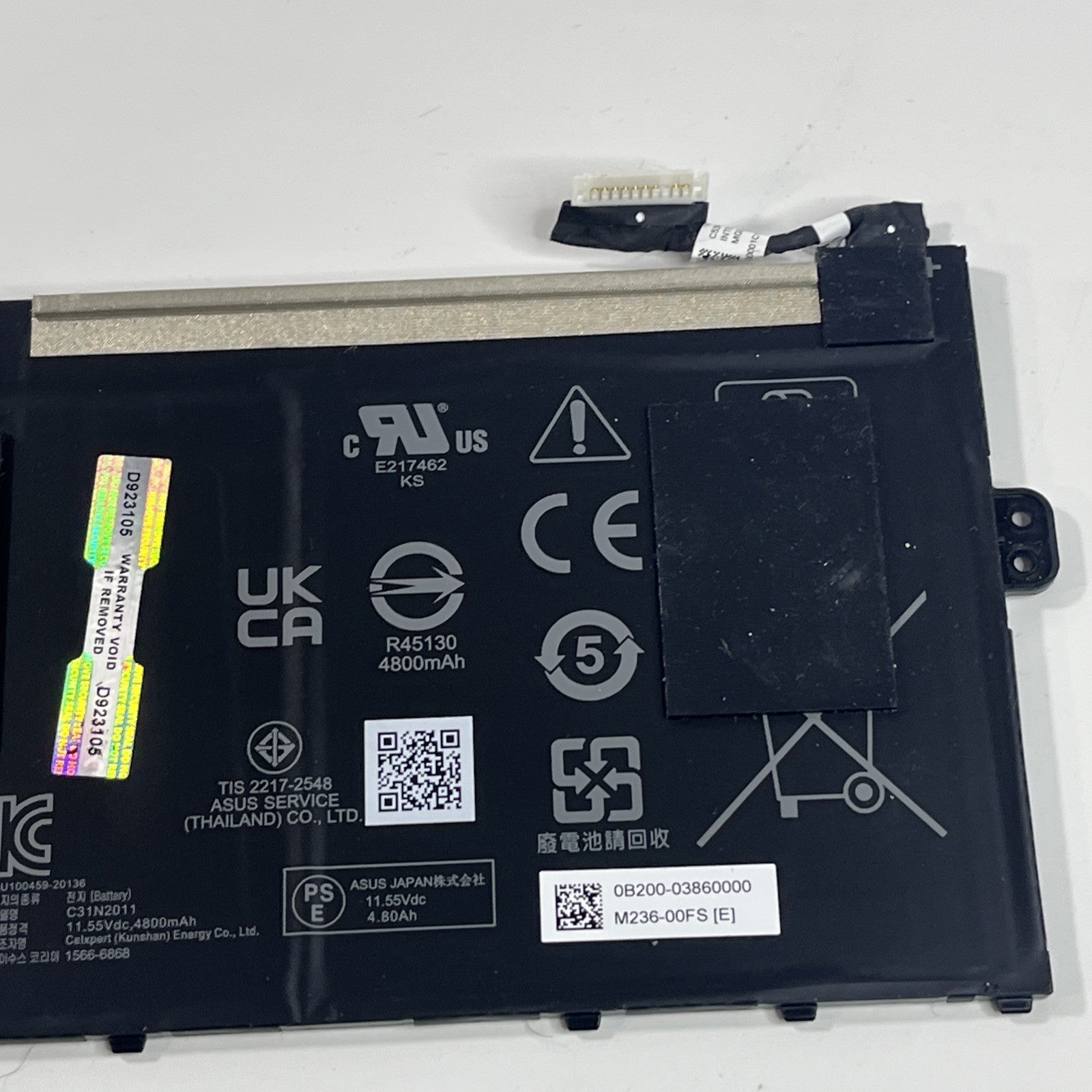Genuine Asus C31N2011 Laptop Battery forCX5500FE Series. GOOD Health.