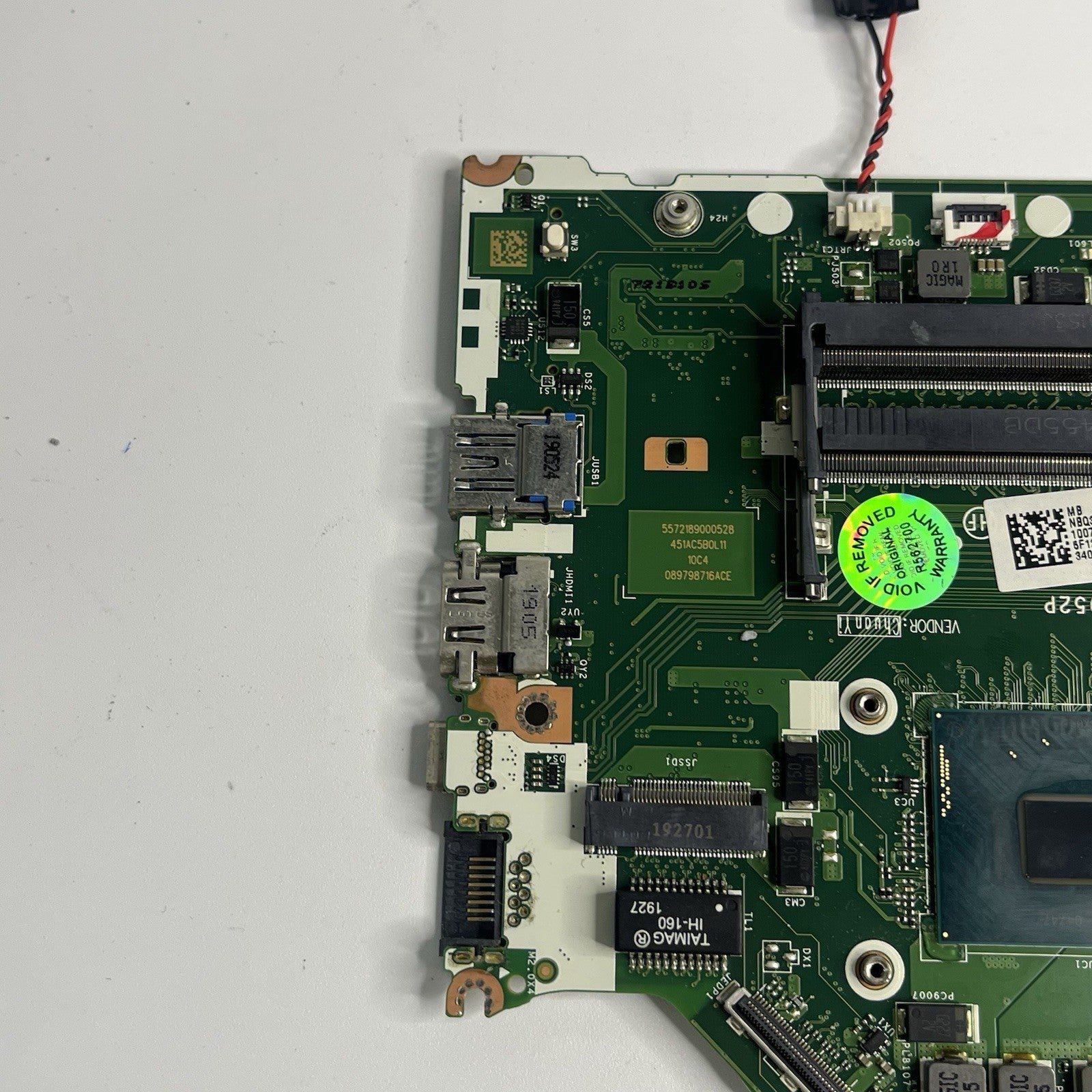 ACER AN515-52 Motherboard DH5VF LA-F952P Intel Core i5-8300H GPU GTX1050