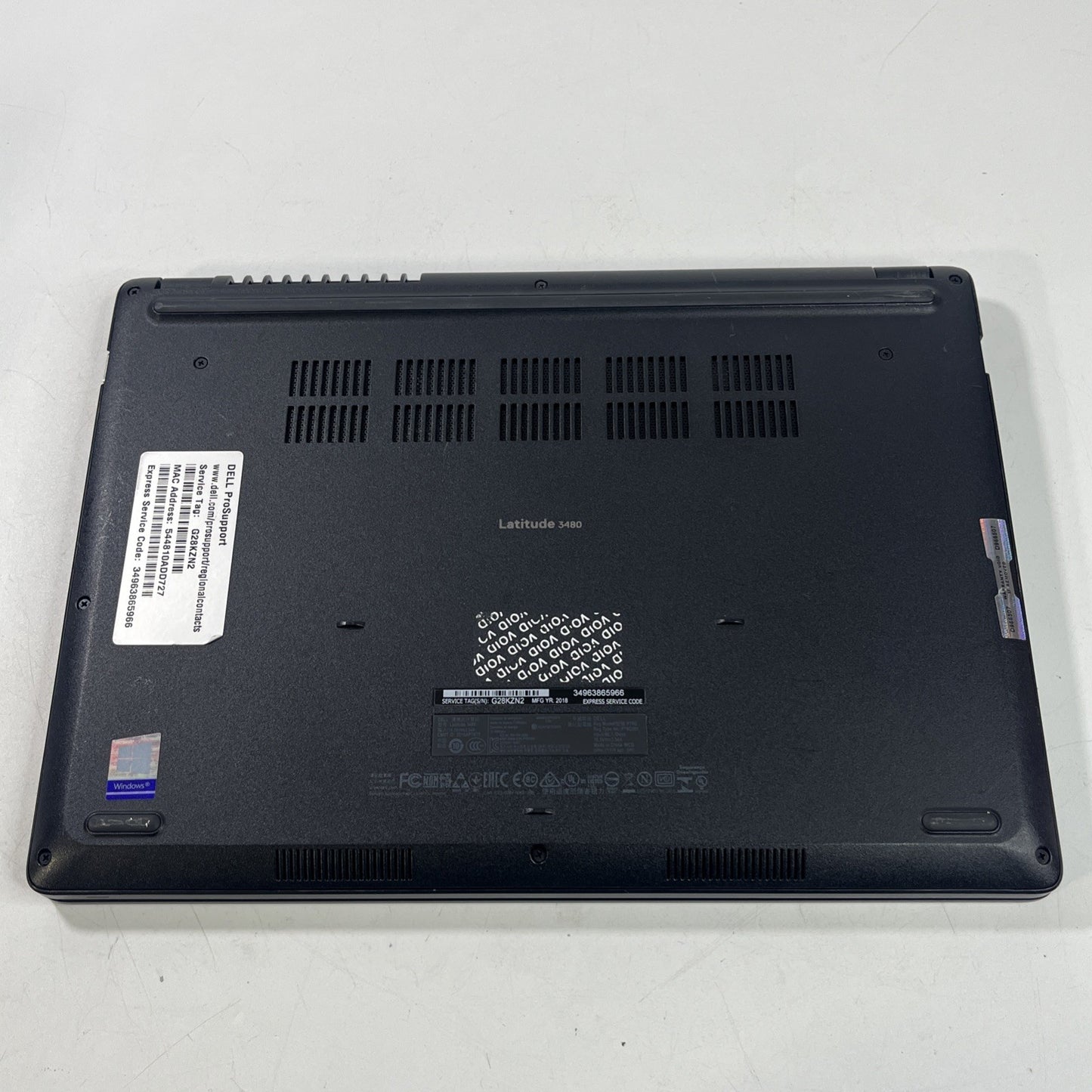 DELL Latitude 3480 Core i5-6200U 1.6Ghz 8GB 256GB SSD 14" FHD Laptop Notebook.