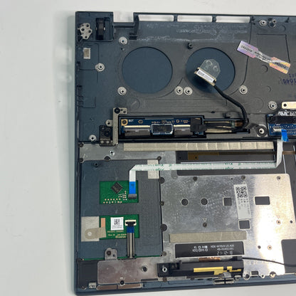 Asus Zenbook UX482EAR Palmrest Cover & Small Screen Touchpad UK 13N1-BVA0C01