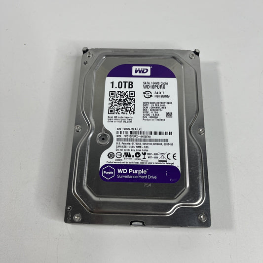 Western Digital WD Purple 1TB,Internal,5400 RPM,8.89 cm (3.5") (WD10PURX)...