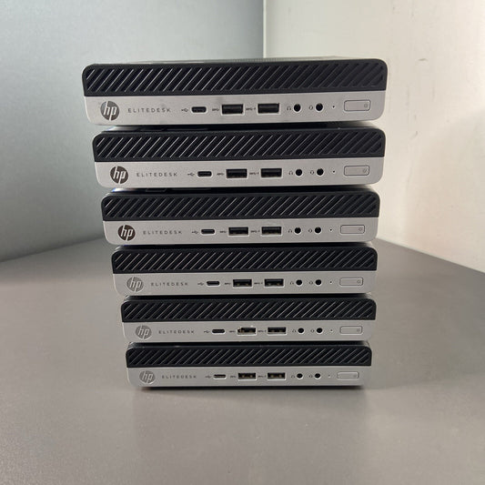  HP EliteDesk 800 G4 Mini PC - Intel i5-8500T, 16GB RAM, 256GB SSD Win 11 Pro