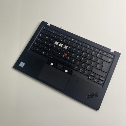 Genuine Lenovo ThinkPad X1 Carbon 6th Gen Complete UK Palmrest. Missing Keys
