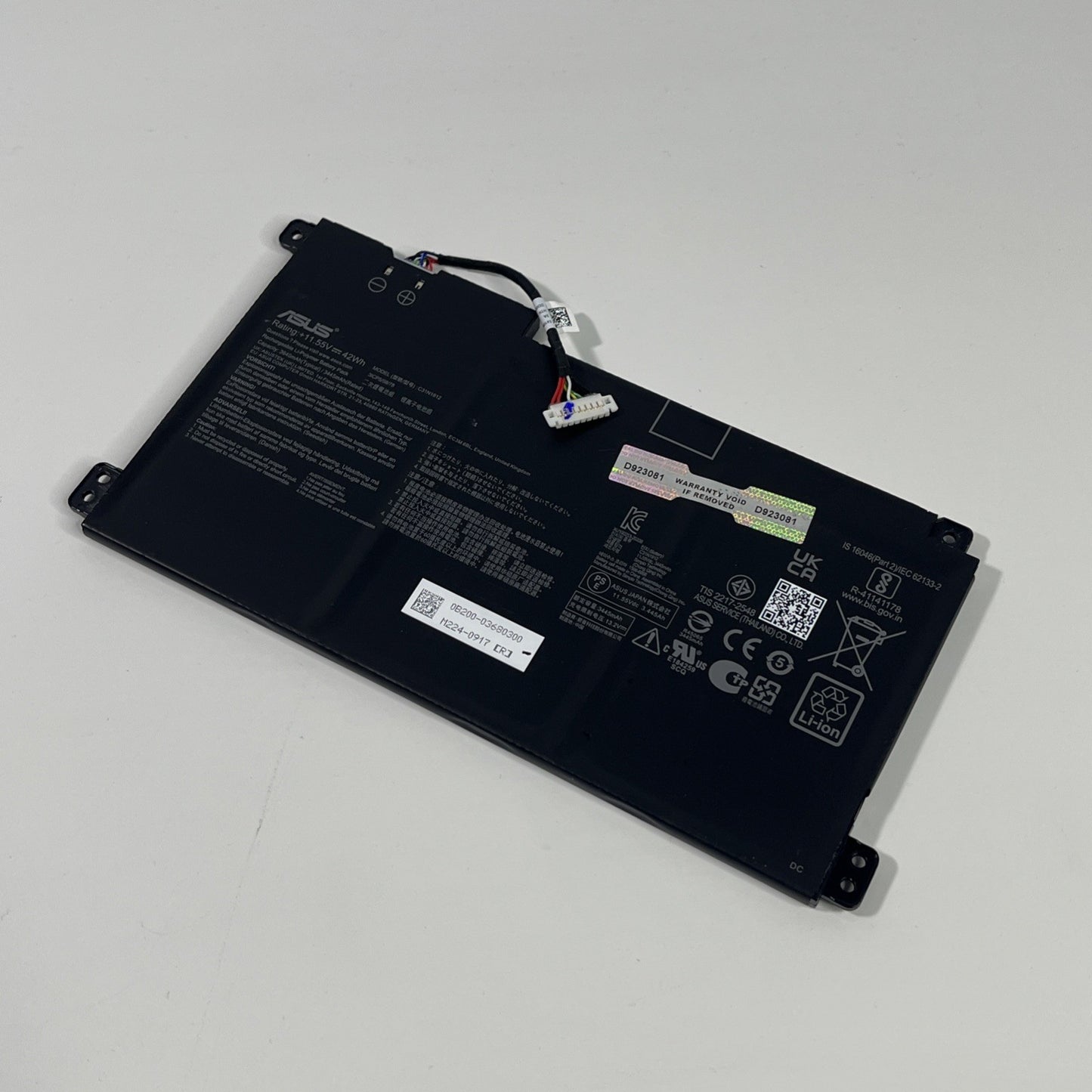 Genuine Asus C31N1912 Laptop Battery for L410M Series. GOOD Health.