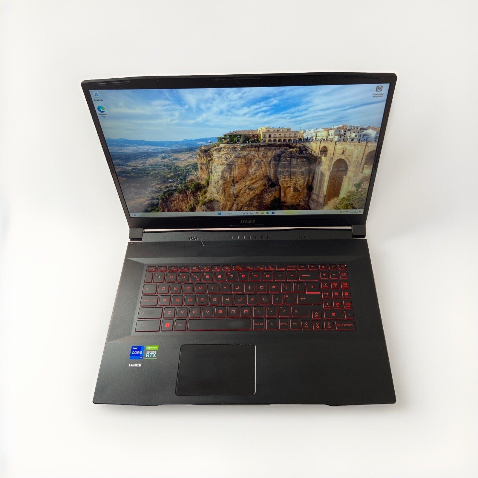 MSI Katana GF76 17.3" Gaming Laptop Intel i7-12700H RTX 3060 16GB 256GB SSD 