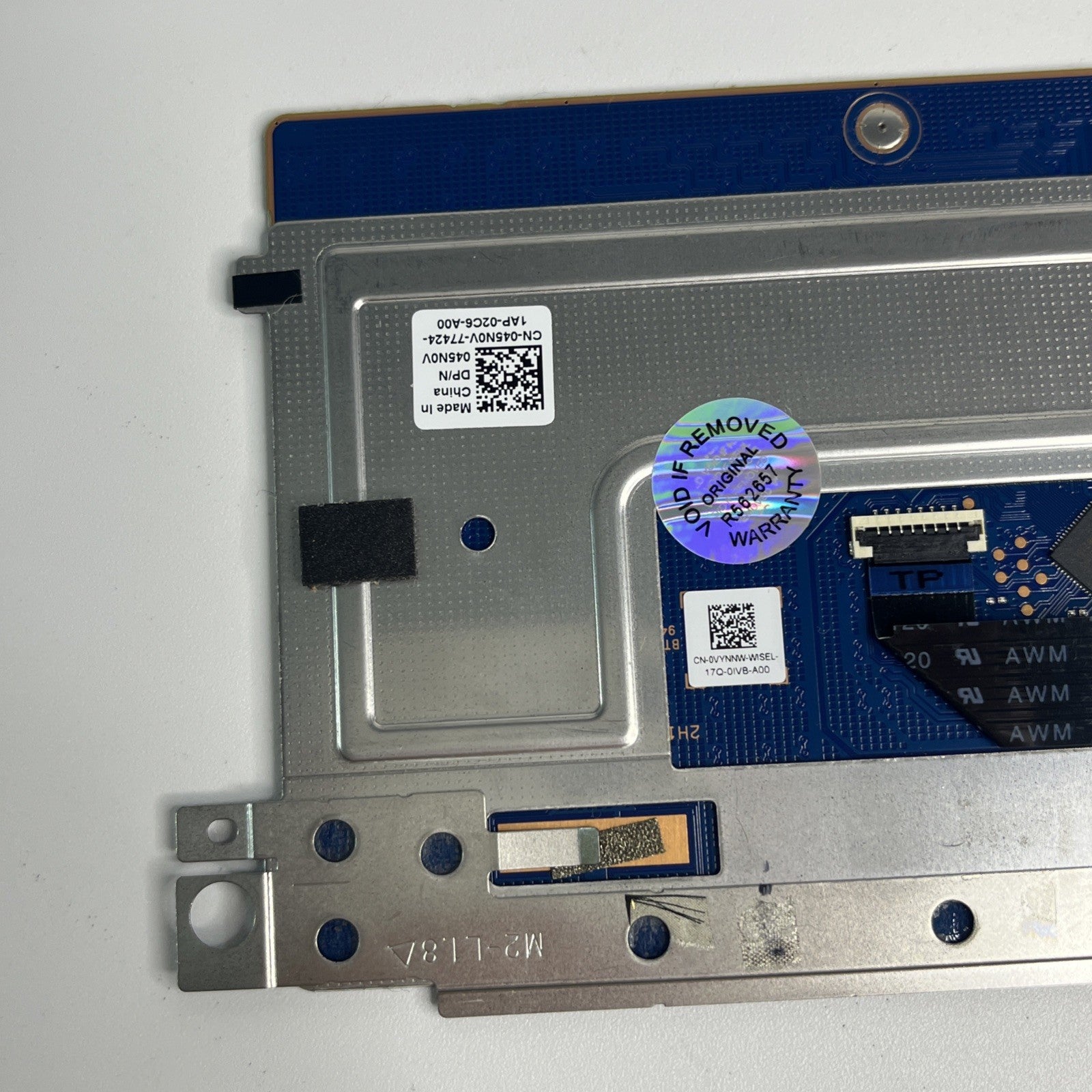Dell Inspiron 15Plus 7510 Touchpad Clickpad Trackpad with Cable 