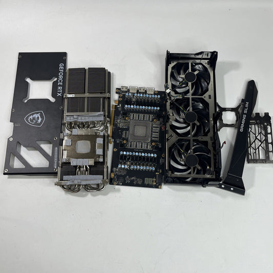 MSI GeForce RTX 4090 24 GB Black  3X Gaming X Slim GDDr6X .taken Parts