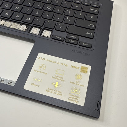 Asus Vivobook Go 14 TP1400K Palmtest Assembly UK Keyboard 13N1-E8A0321