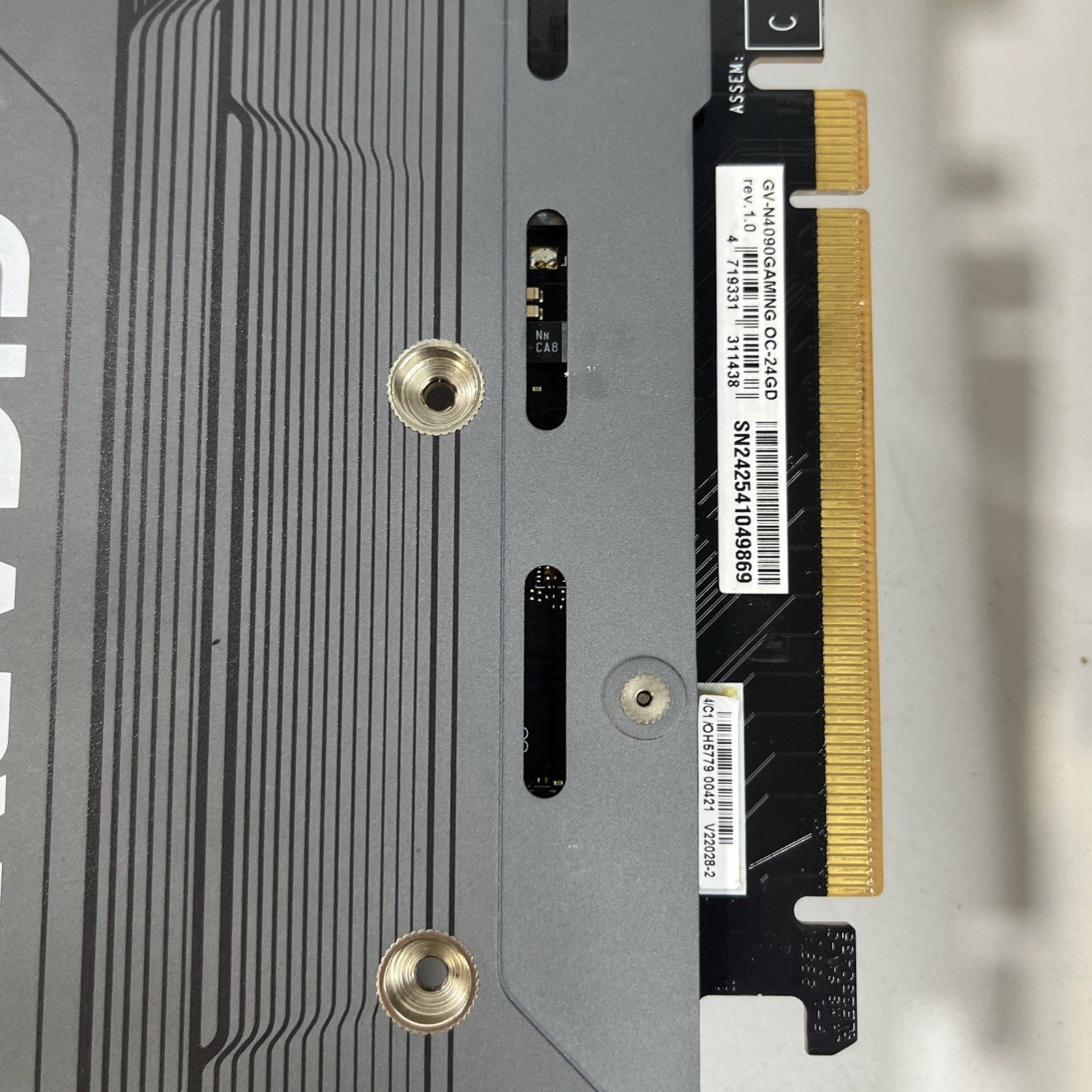 GIGABYTE GeForce RTX 4090 GAMING OC 24GB GDDR6X Graphics Card. No Gpu, Ram