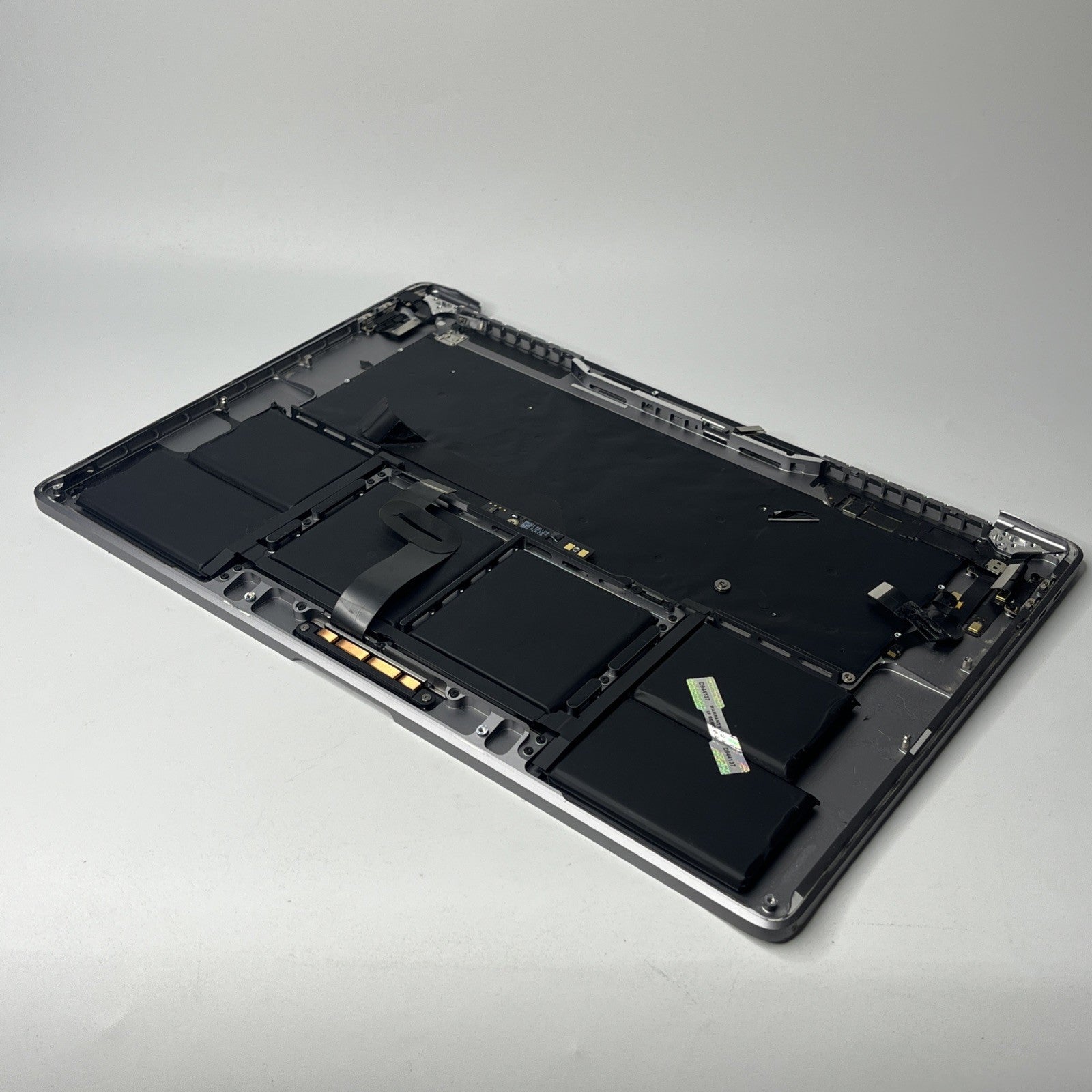 Genuine MacBook Pro16" A2141-2019 Palmrest keyboard Trackpad.  Bit Crack At Side
