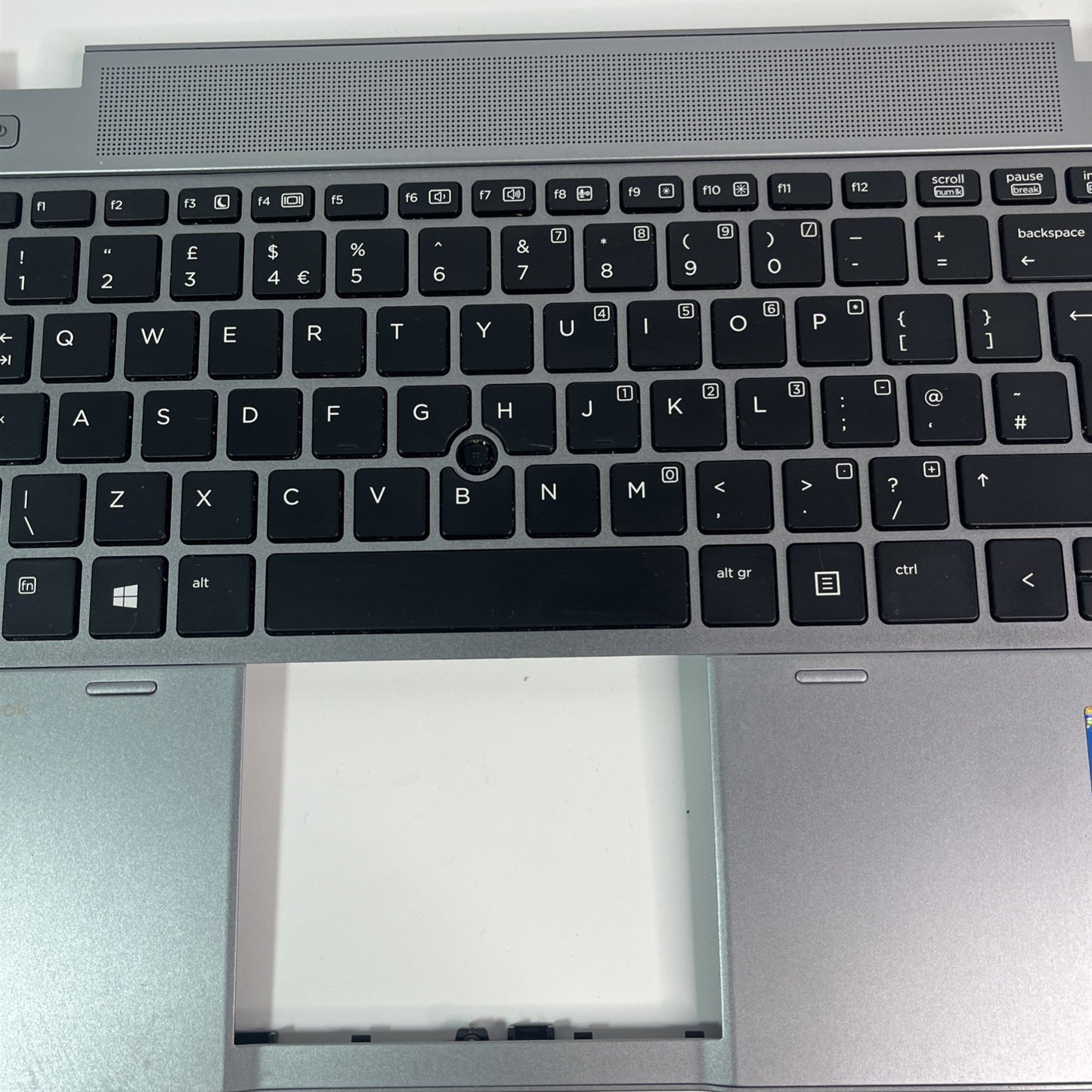 HP Elitebook 840 G5 Palmrest Assembly UK Keyboard 730964-001