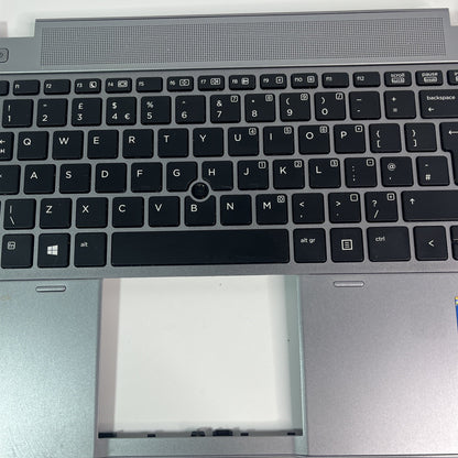 HP Elitebook 840 G5 Palmrest Assembly UK Keyboard 730964-001