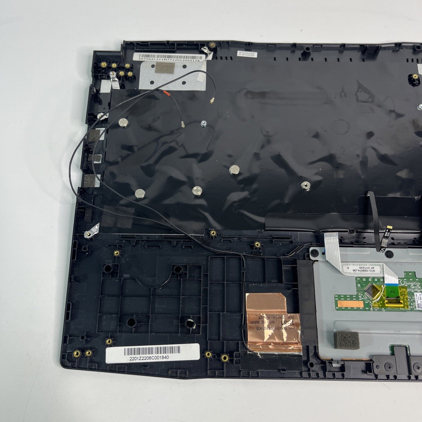 Genuine Black MSI Katana GF66 12UE Palmrest,  Touchpad & Keyboard 307582C211M