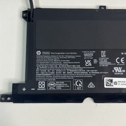 Genuine PG0XL  Hp Pavilion 15-Dk2029na  Battery, Battery Health Good