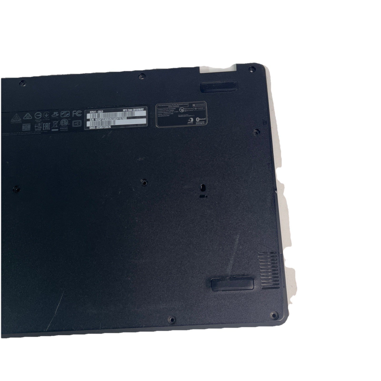Genuine Black Acer Chromebook R751T-C6 Bottom Case Cover TFQ37ZH