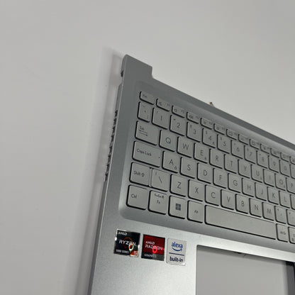 Genuine Silver ASUs vivobook 16 m1603QA palmrest And Keyboard 13N1-FBM0311