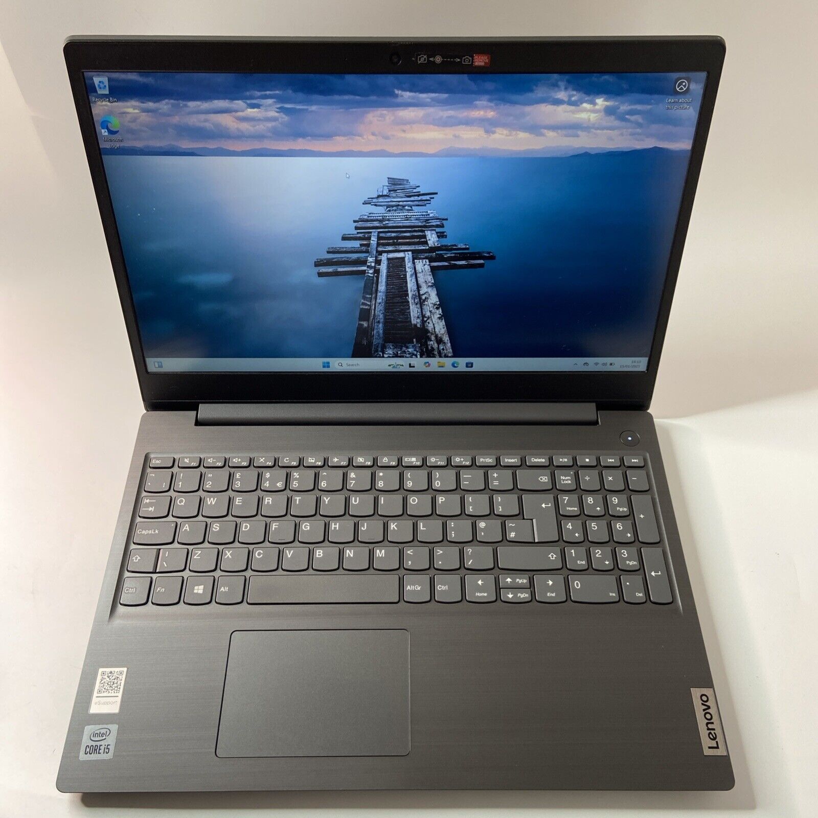 Lenovo V15 IML 15.6” FHD Laptop - Intel Core i5-10210U 8GB RAM 256GB SSD Win 11