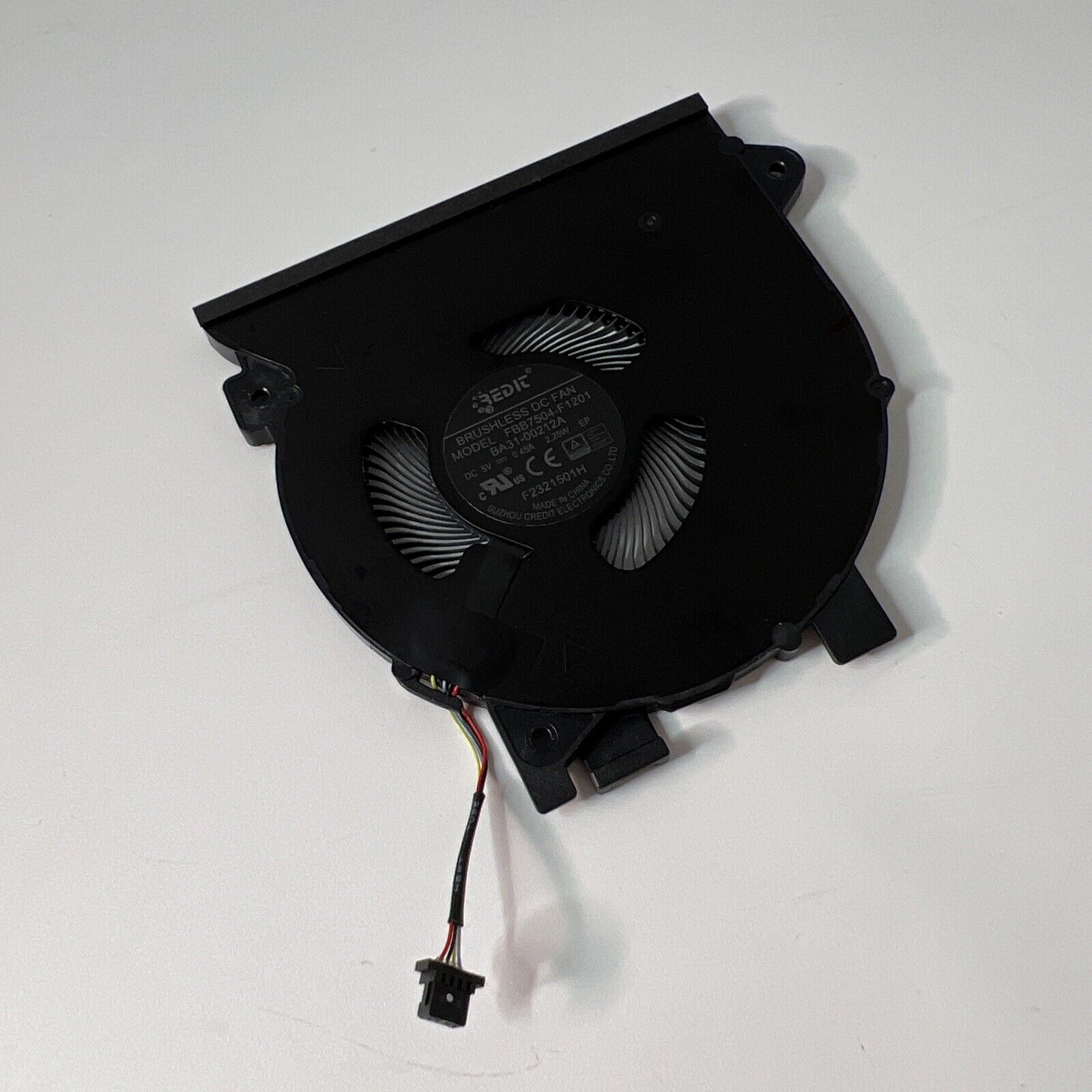 Samsung Galaxy Book3 360 NP960XFG CPU Cooling Fan BA31-00212A