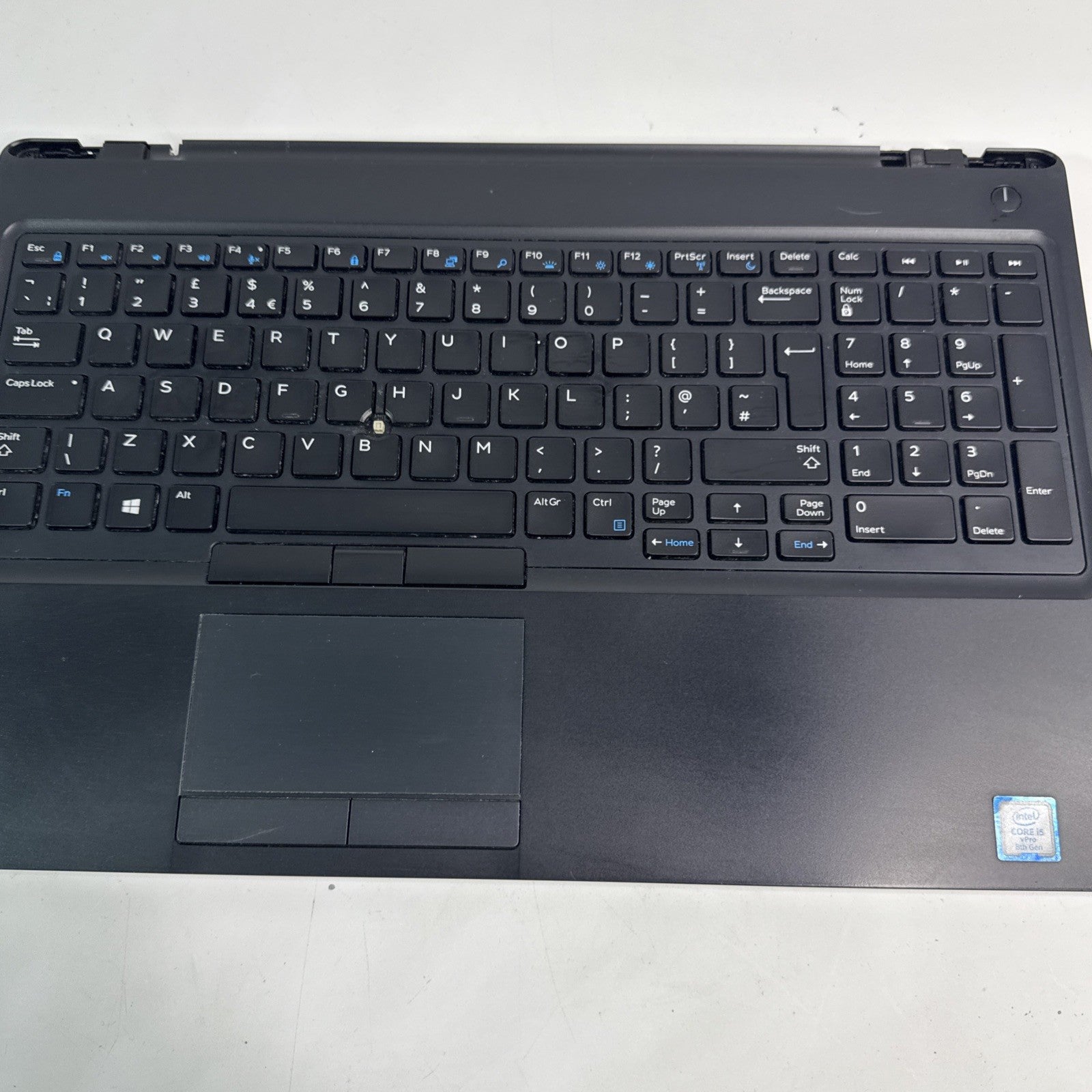 Genuine Dell Latitude 5590 Palmrest,speaker & Keyboard I Key Missing