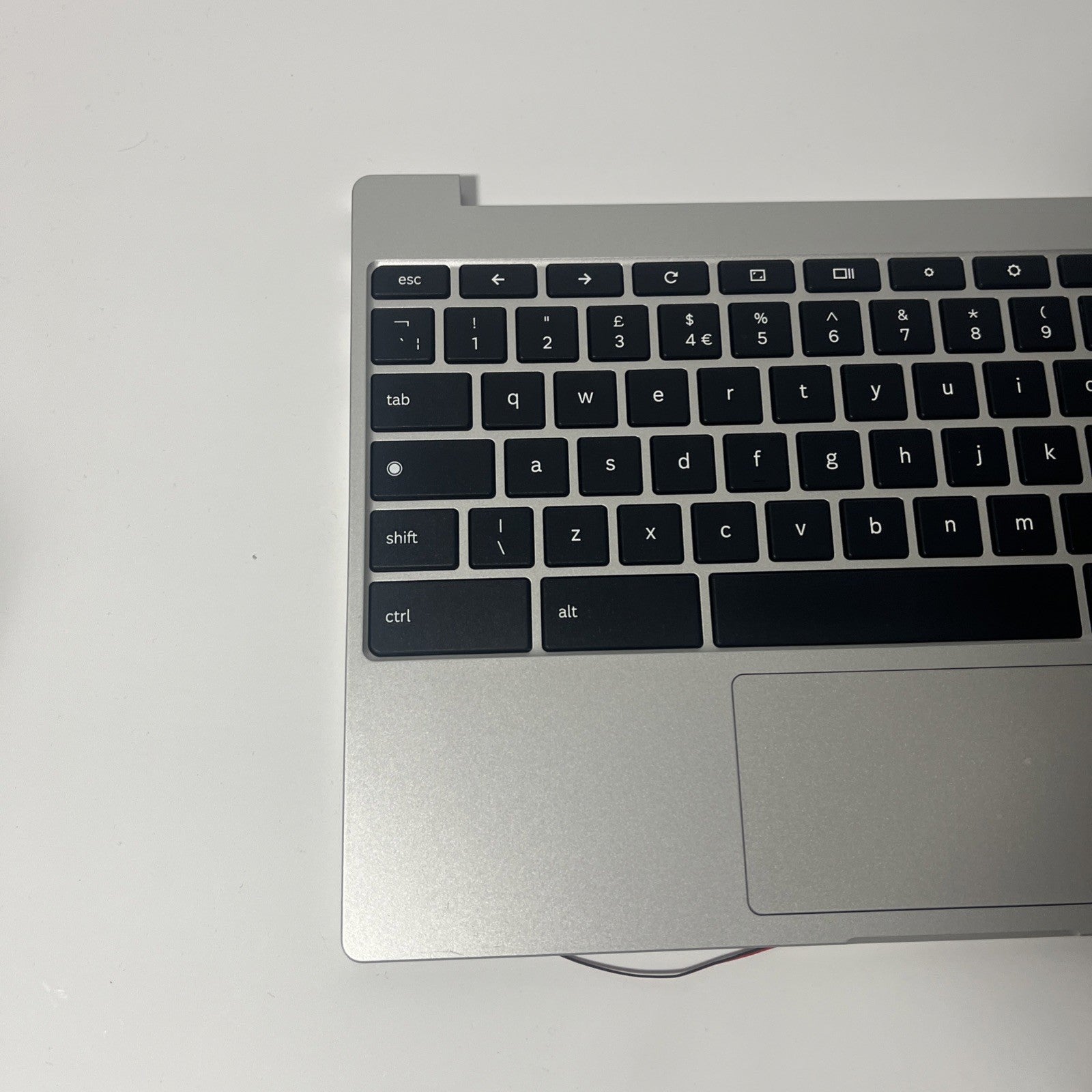 Silver Samsung Chromebook XE310XDA Palmrest, Speakers & Touchpad HQ20901811