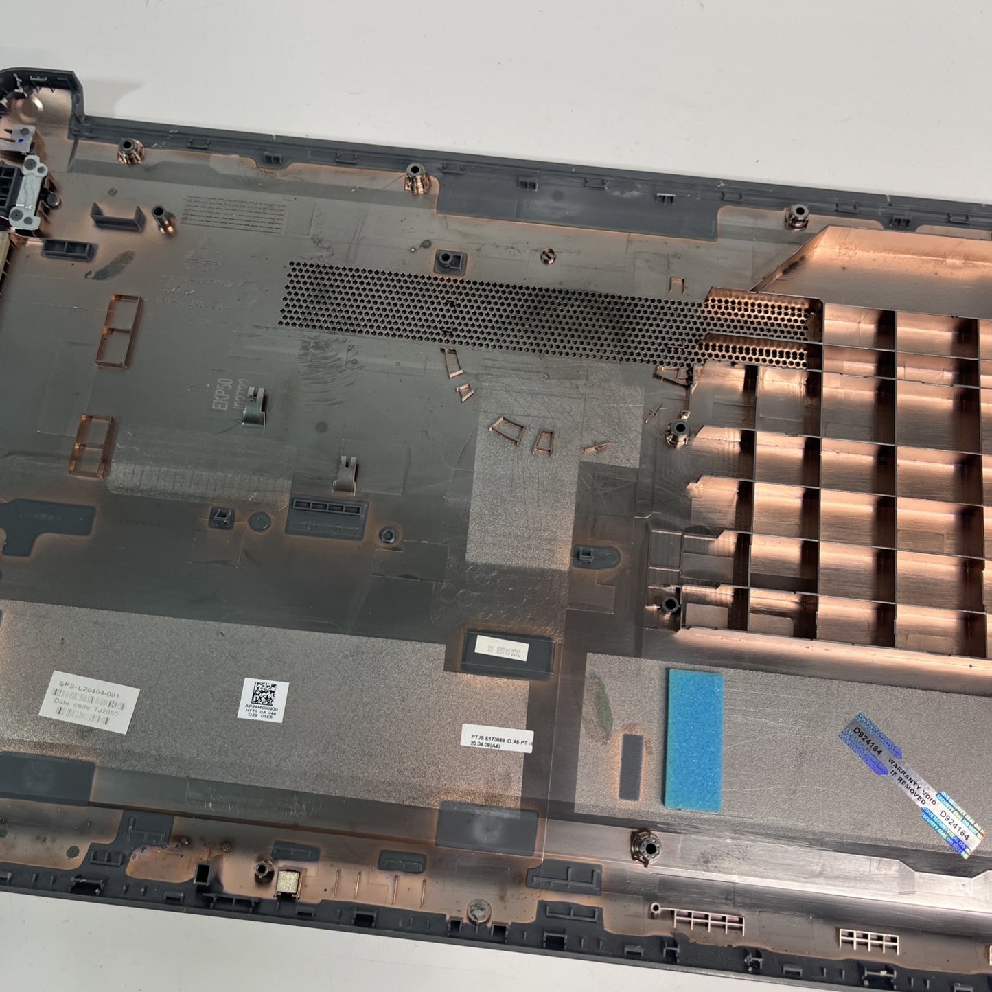 Genuine Grey HP 15-db0521sa Bottom Case Cover Ap29M000930 Grade C