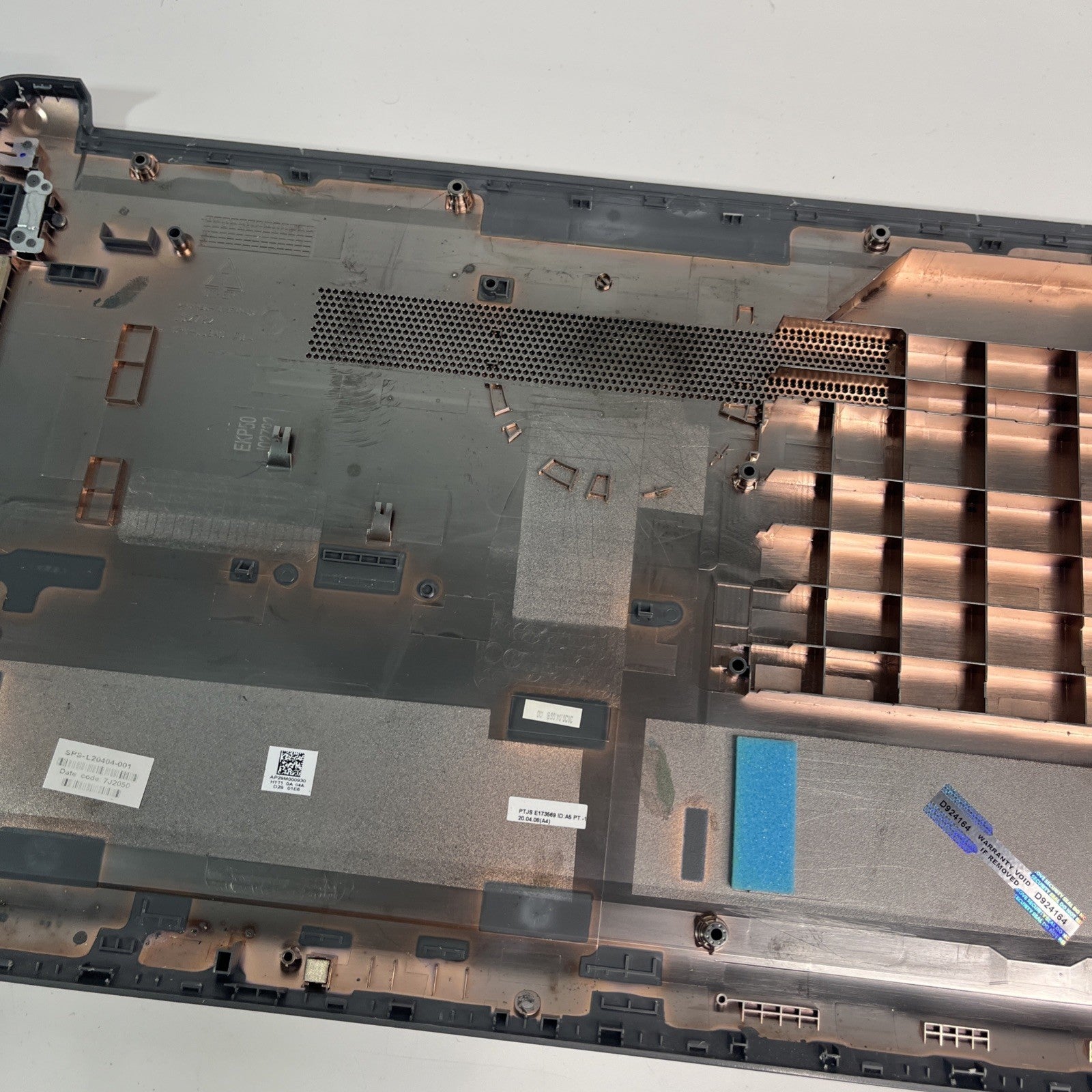 Genuine Grey HP 15-db0521sa Bottom Case Cover Ap29M000930 Grade C