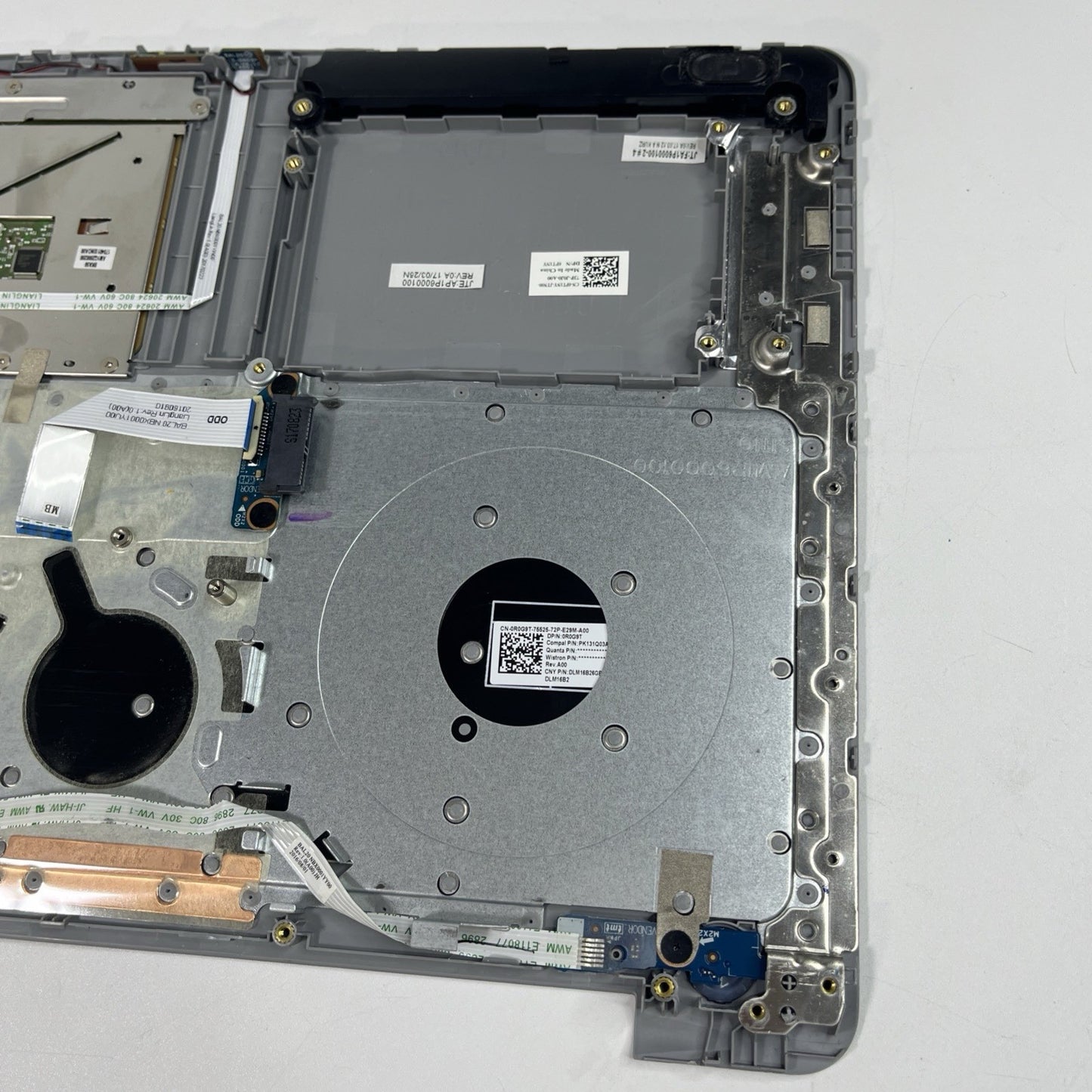 Genuine Grey Dell Inspiron 15 5567  Palmrest, Keyboard,speaker & Touchpad 0PTINY