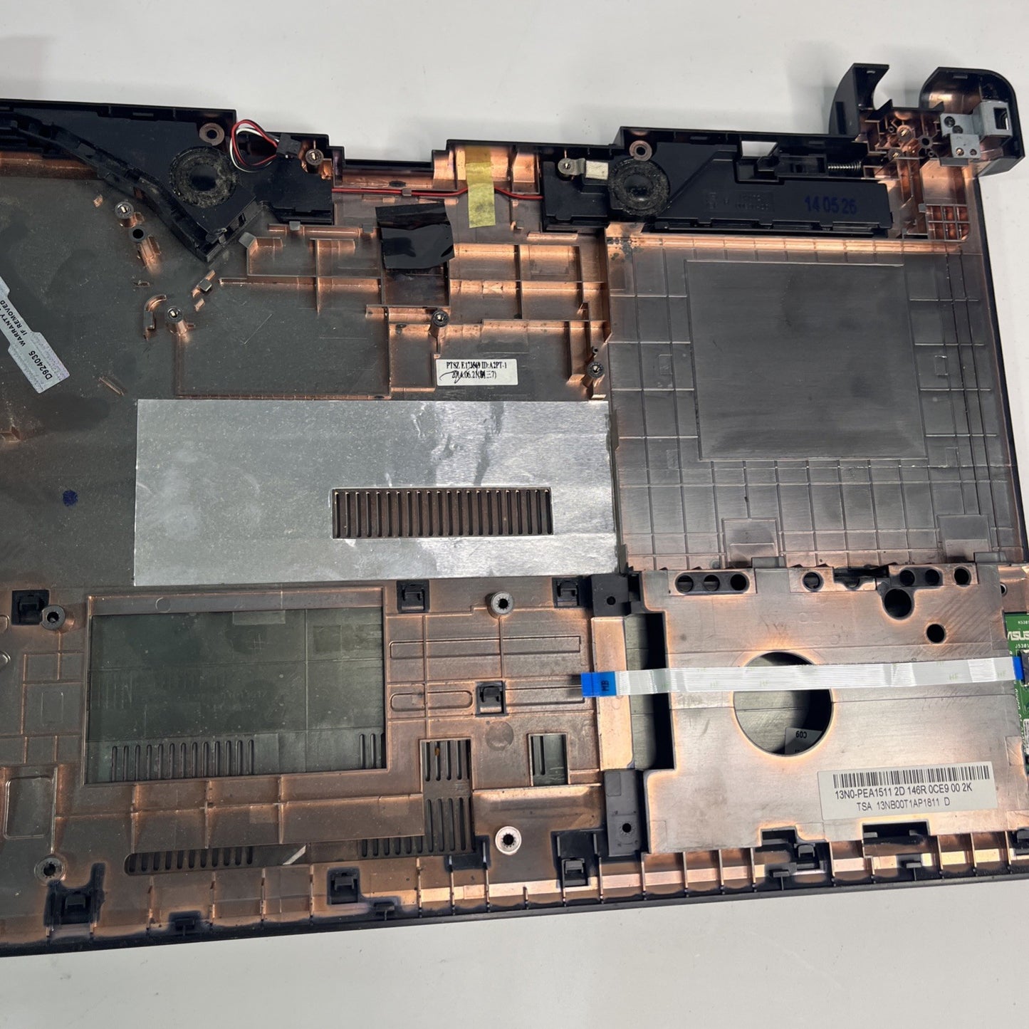 Genuine Black Asus P550L Bottom-base Cover, Speakers & Usb Board 13N0-PEA1511