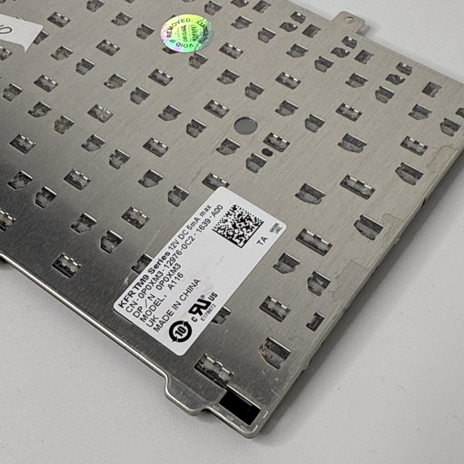 GENUINE DELL LAITUTDE E6500 E6400 E5510 0P0XM3 Black UK Keyboard