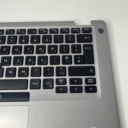 Genuine Silver Dell Latitude 5410 Palmrest With Keyboard And Trackpad ,Touchpad