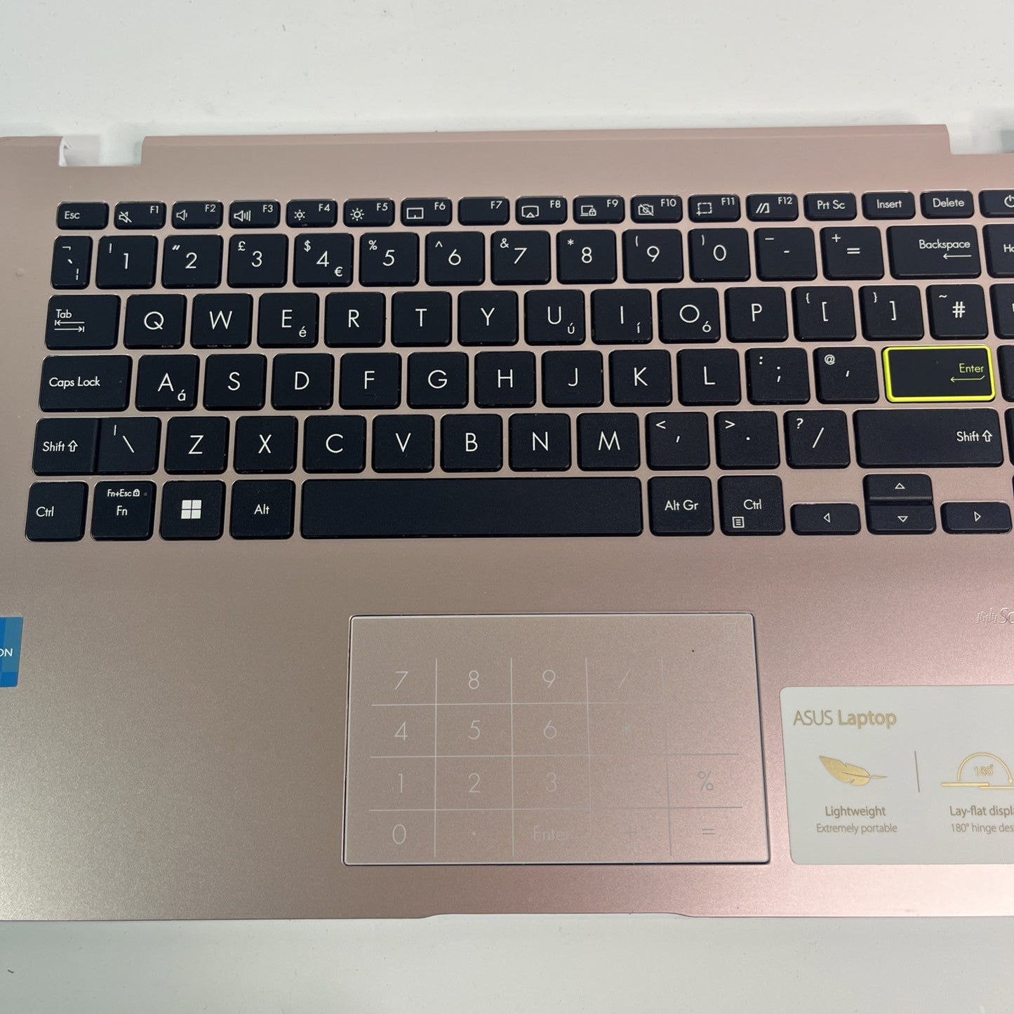 Genuine Asus Top Palmrest And  Keyboard ,E410K Rose Gold 3bbkwtajn70
