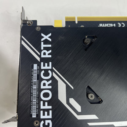 MSI GeForce RTX 4060 Ti Ventus 2X 16G Computer Graphics Card.Power Up No Display