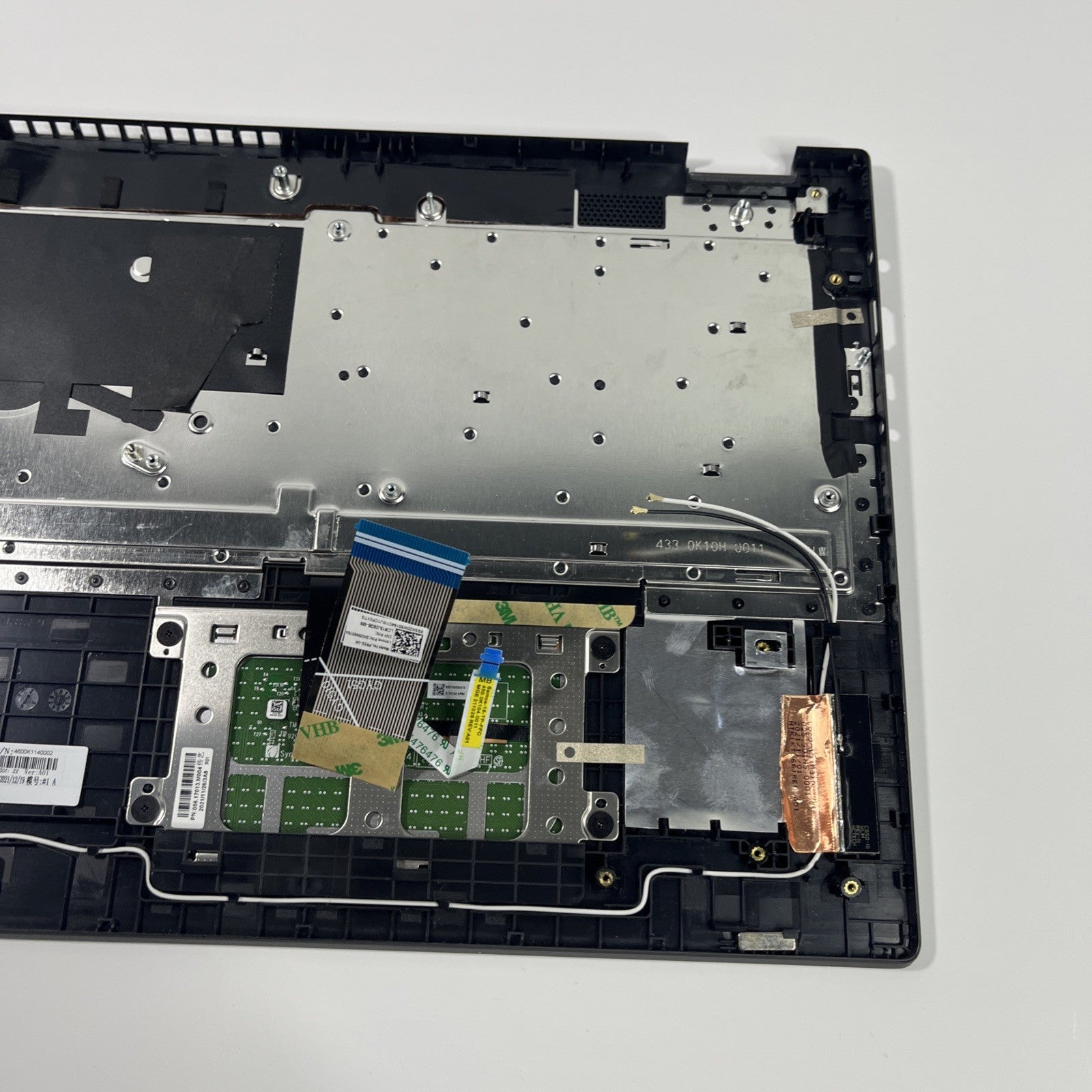 Genuine Grey Lenovo Ideapad Flex 5-15 15ITL05 Complete Palmrest Keyboard Cover