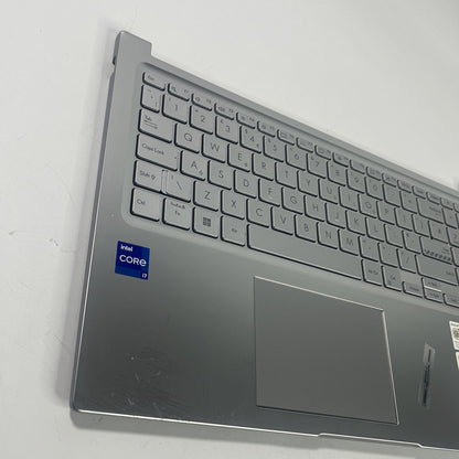 Genuine Silver Asus Vivobook 15 X1504ZA Palmrest, Keyboard& Speaker 13N1-GVM0401