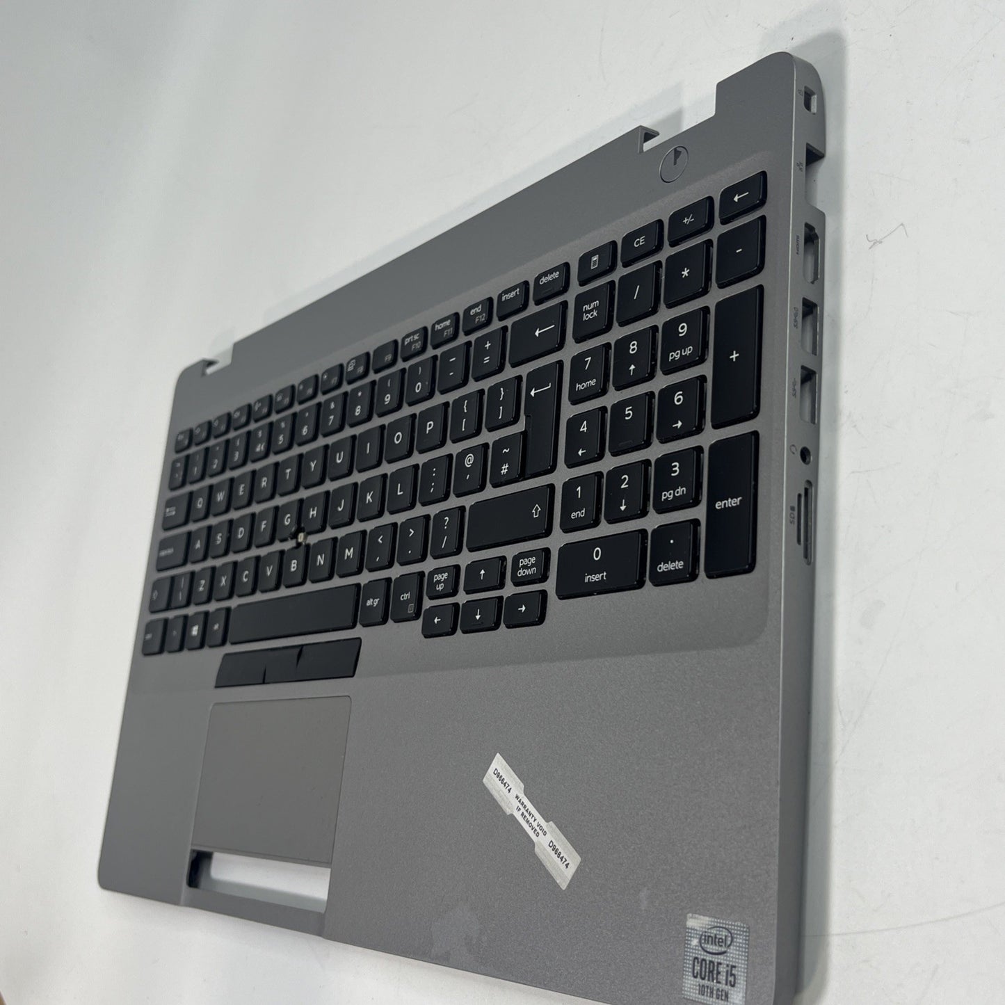 Genuine DELL LATITUDE 5510 Palmrest,keyboard,touchpad & Speakers.