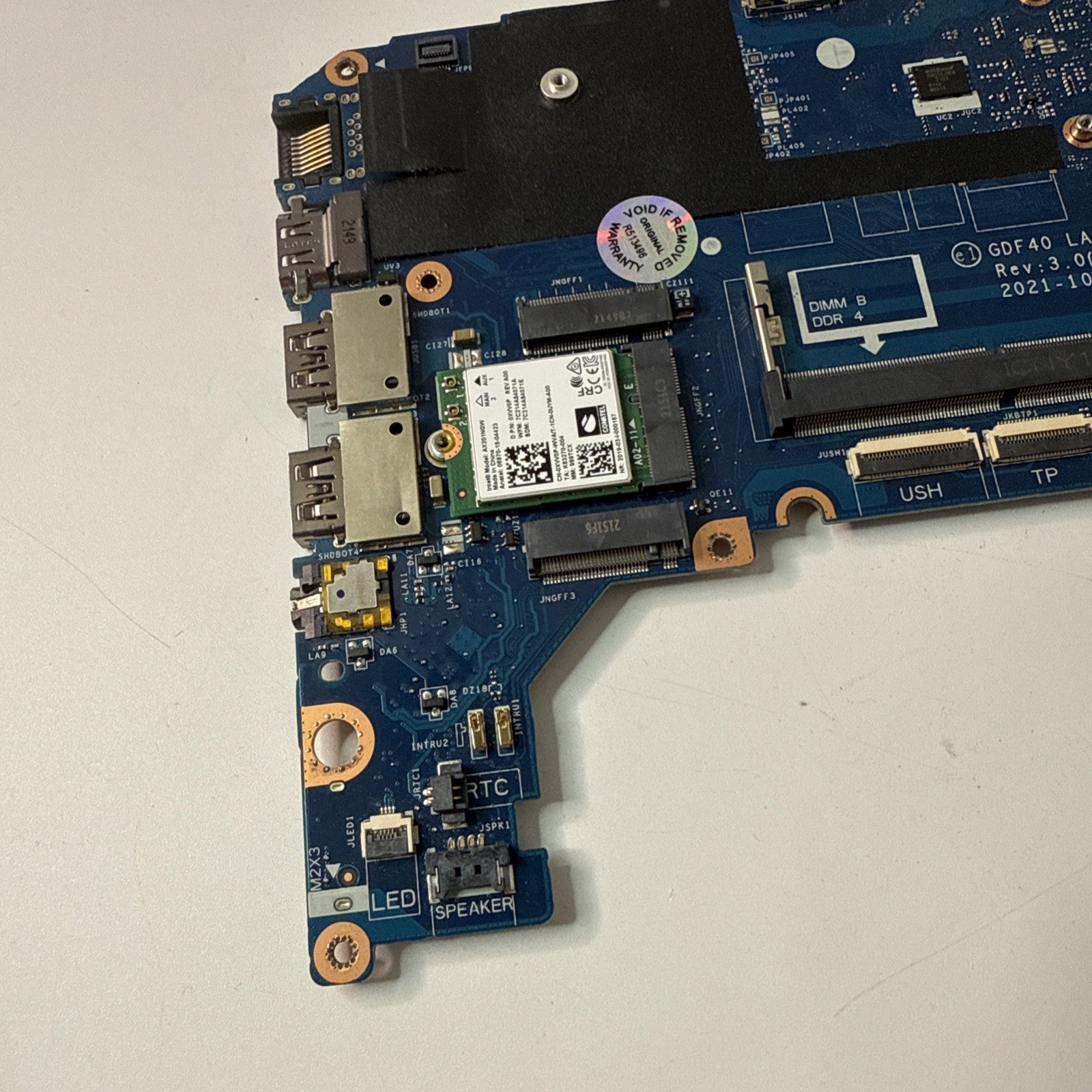 Dell Latitude 5420 Intel i5-1145G7 Motherboard GDF40 LA-K491P  (WORKS!) Chipped