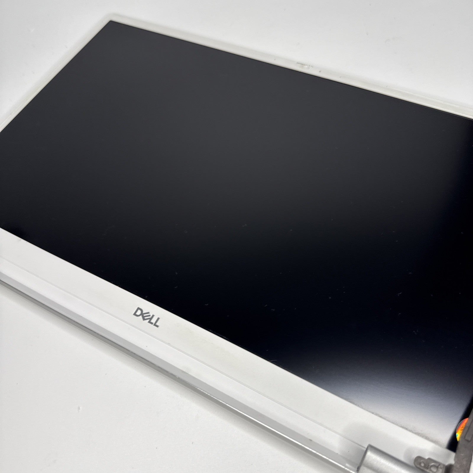 Dell Inspiron 7501 LCD Complete Screen Assembly Top Lid Cover Silver Cables