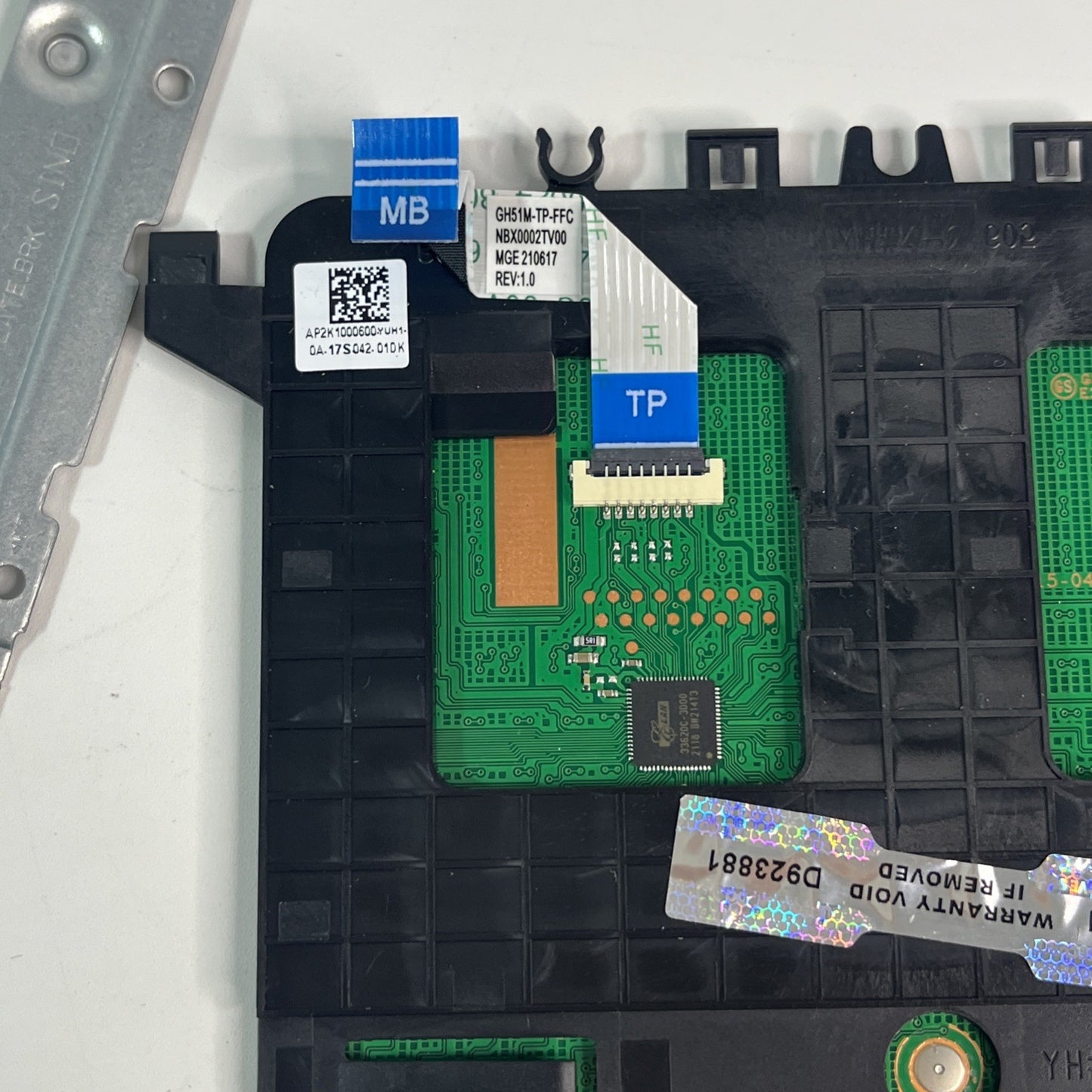 Genuine Black Acer Aspire Nitro AN515-57 Touchpad  UK Keyboard NC.24611.06H