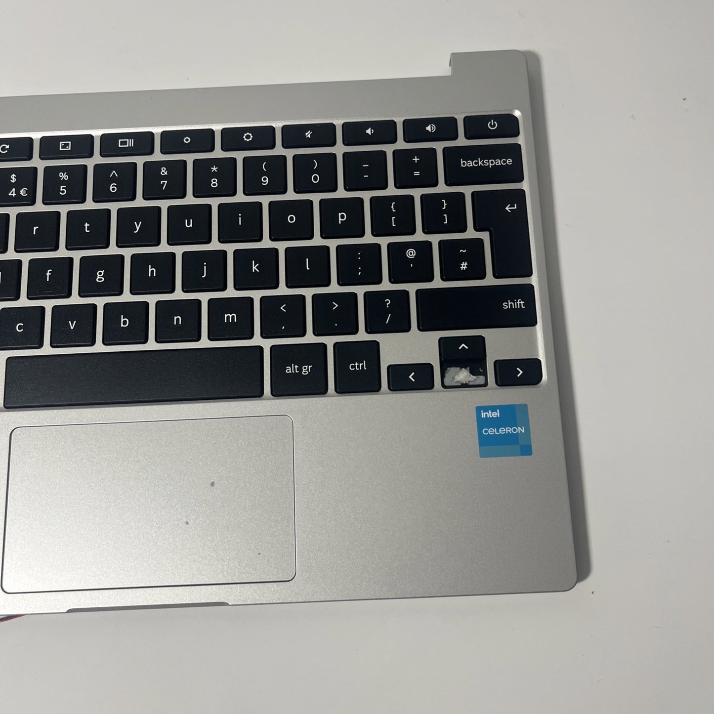 Silver Samsung Chromebook XE310XDA Palmrest, Speakers & Touchpad HQ20901811