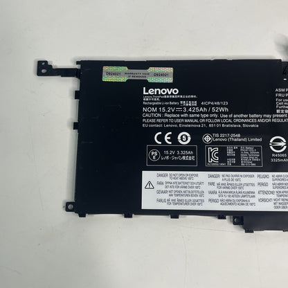 Genuine Lenovo ThinkPad X1 Yoga Gen 1 Battery Sb10F46467